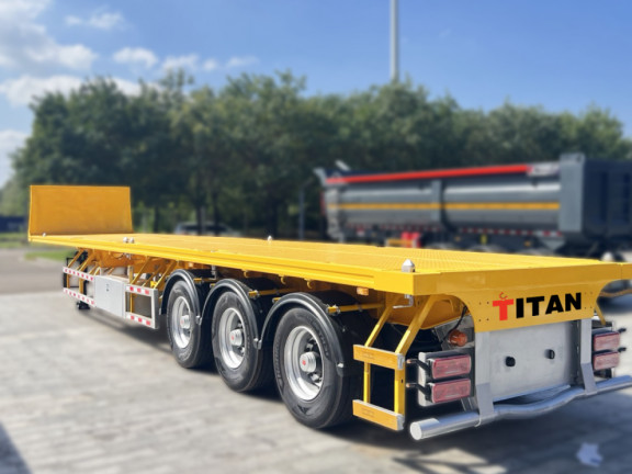 Трехосный полуприцеп-контейнеровоз TITAN® 226C3