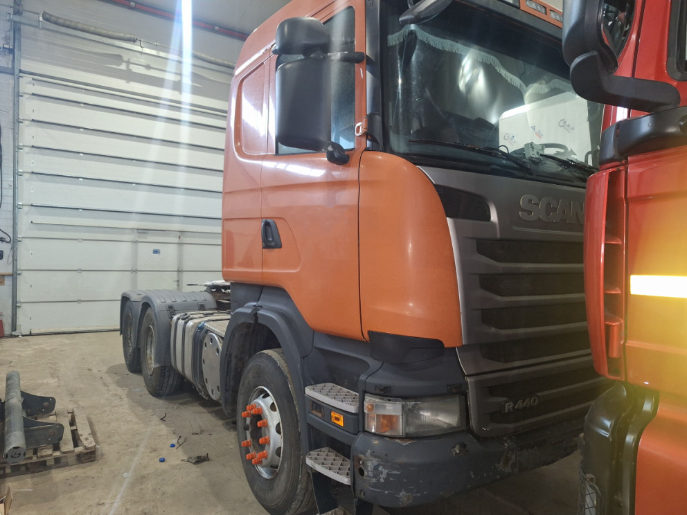 Установка гидравлики на тягач Scania в г. Санкт-Петербург Установка гидравлики на тягач Scania в г. Санкт-Петербург