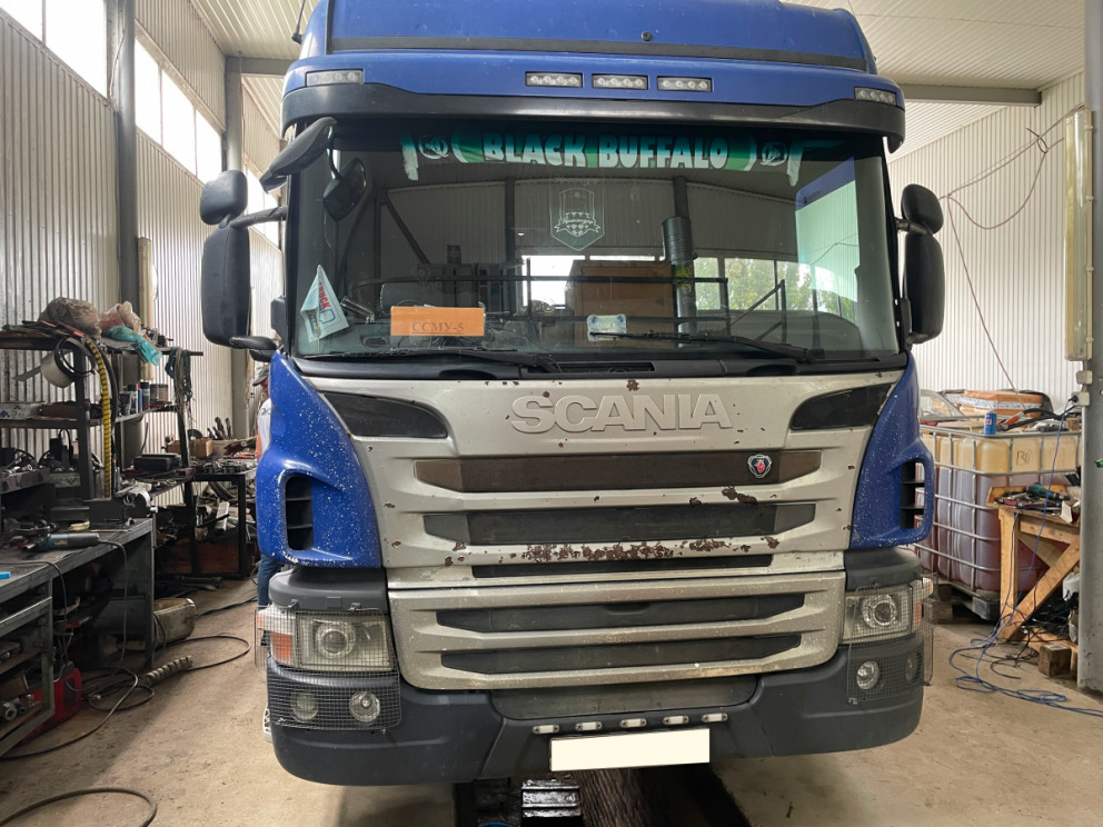 Гидрофикация седельного тягача SCANIA