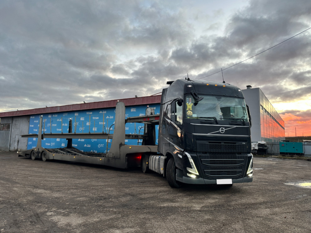 Полная гидрофикация тягача VOLVO FH в г. Бронницы