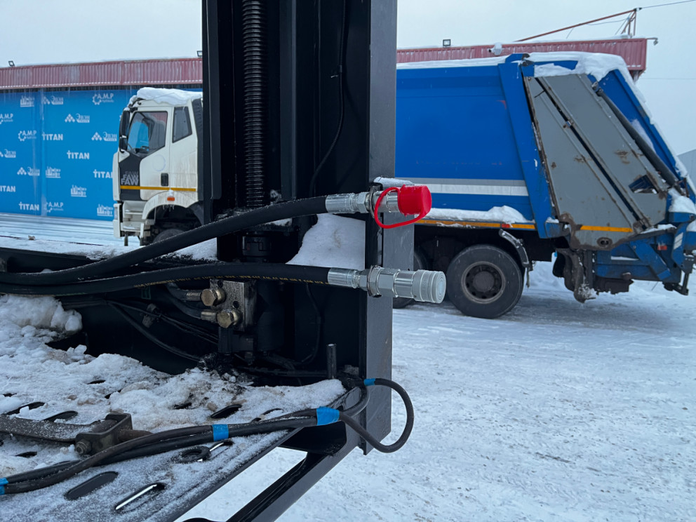 Гидрофикация полуприцепа-автовоза Jinan Senyang HZF9400 Гидрофикация полуприцепа-автовоза Jinan Senyang HZF9400
