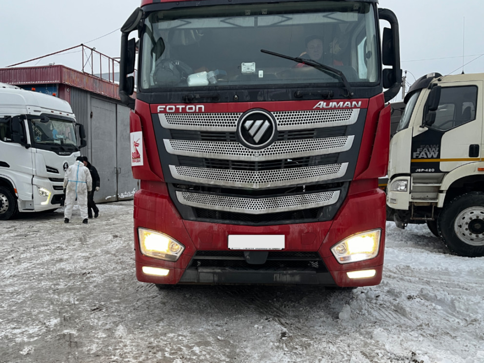 Установка гидравлики на FOTON AUMAN