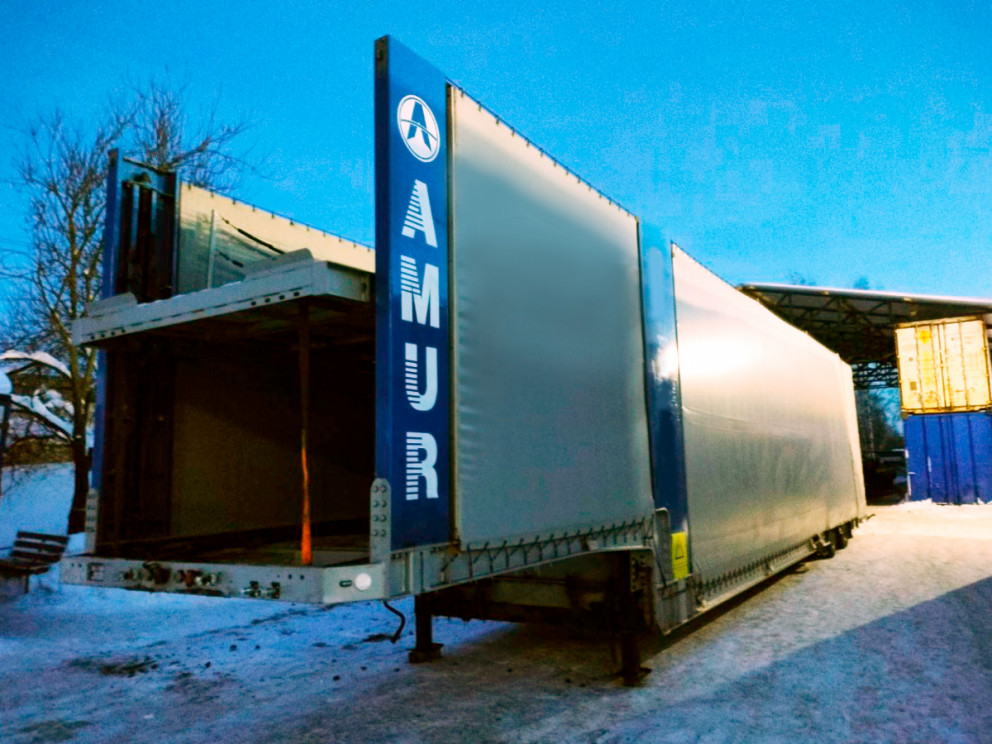 Гидрофикация полуприцепа-автовоза AMUR LYR9402TCL