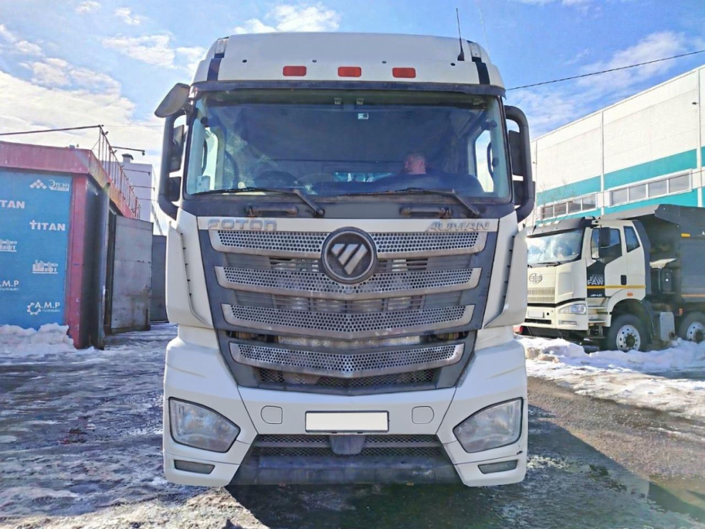 Установка гидравлики на седельный тягач FOTON AUMAN