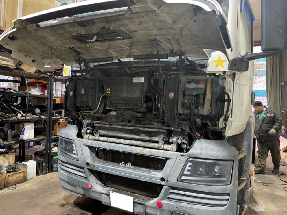 Гидравлика на MAN TGS 19.440 4X2 BLS-WW