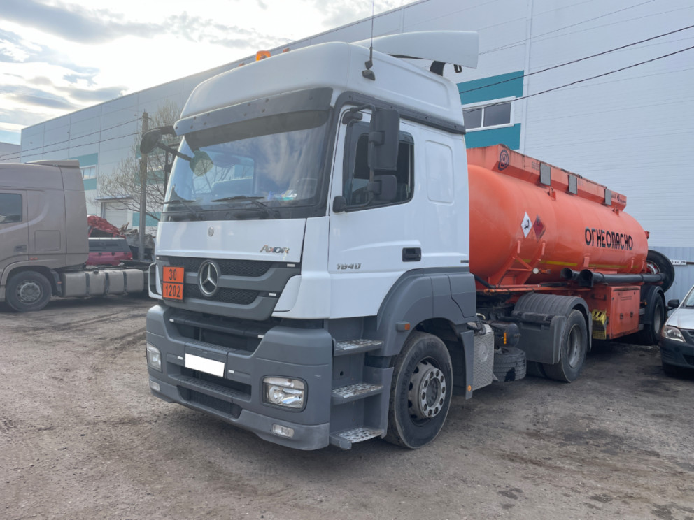 Гидрофикация Mercedes-Benz AXOR 1840 LS под бензовоз