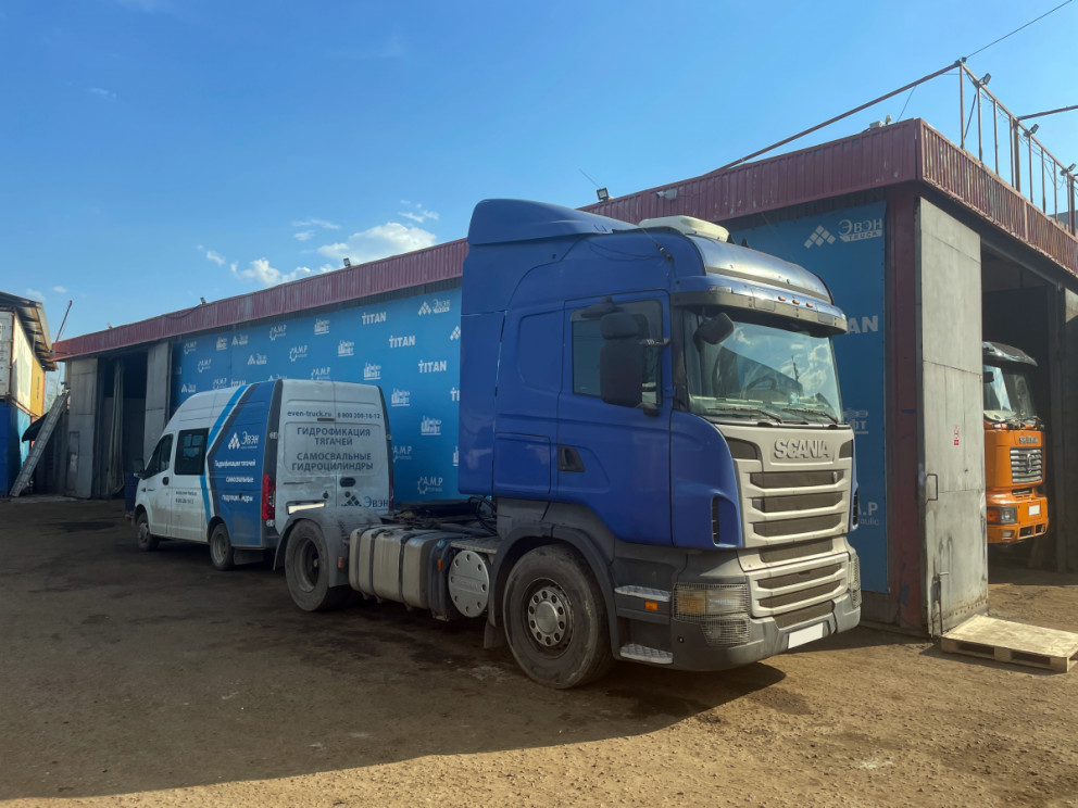 Гидравлика на SCANIA R420