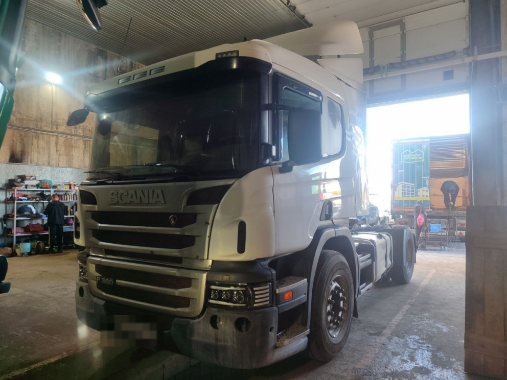 Установка гидравлики на SCANIA с выездом в Тульскую область Установка гидравлики на SCANIA с выездом в Тульскую область