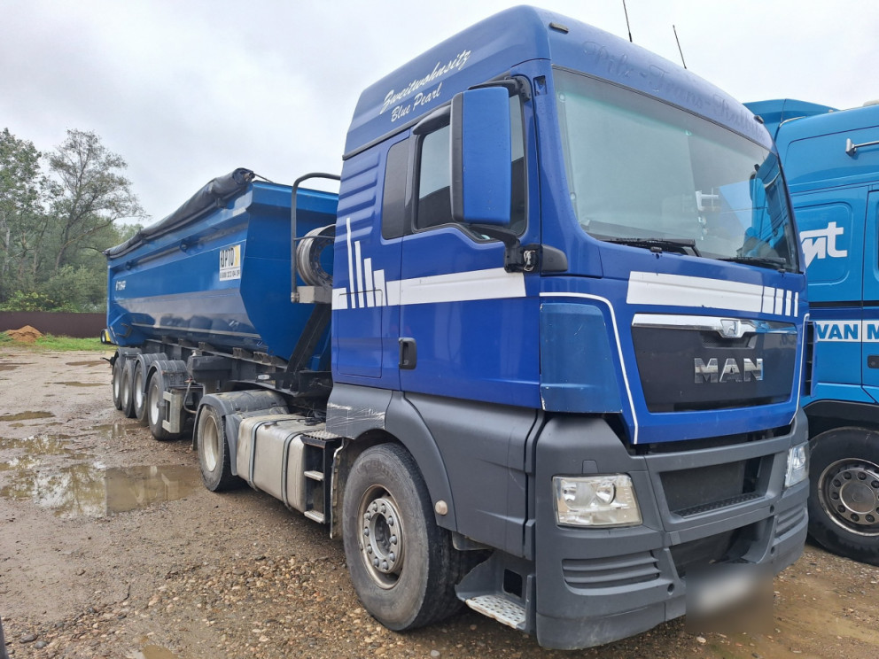 Замена клапана управления подъёмом кузова на тягаче MAN TGX 18.440 в Горячем Ключе