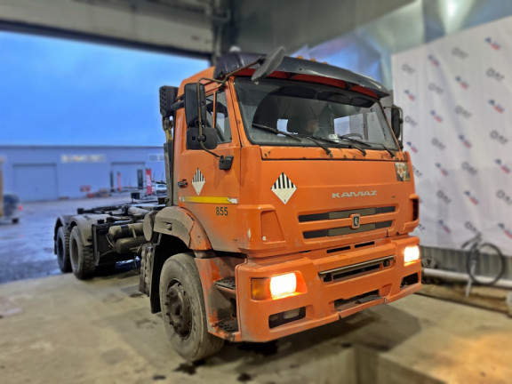 ⛄Замена насоса и фильтров на автомобиле КАМАЗ с мультилифтом