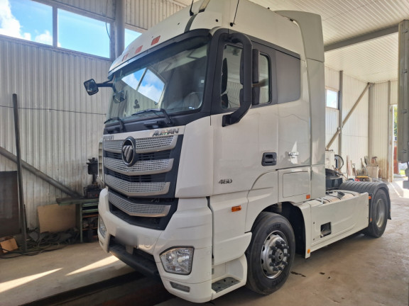 Установка коробки отбора мощности ZF на тягач FOTON Auman 460 Установка коробки отбора мощности ZF на тягач FOTON Auman 460